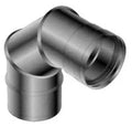 Roccheggiani SPG 316L inox simple paroi coude 90° MF 100 x 100 mm (joint Viton)