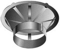 Roccheggiani SPG 316L inox simple paroi chapeau pare-pluie 180 mm