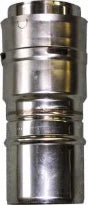 REDUCTION ISOLECO 100 MM inox 316l fixe - flex
