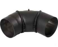 COURBE 200 X 2 noir avec regard reglable
