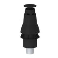 HOTTE CHEMINÉE ISOLECO TWINFLEX 80 MM noir foncé ral 9005