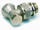 Comap 2428 raccord de radiateur 3/8 équerre nickelé et réglable (verrouillable)