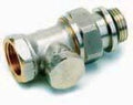 Comap 2429 raccord de radiateur3/4 modèle droit nickelé et réglable (verrouillable)