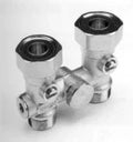 BLOC H COMAP 9701 3/4 X M22 monotube droit - male - raccord au sol - entr'axe 50mm