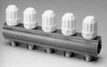 Begetube laiton collecteur avec robinets thermostatiques sans trou de purge 4/4 - 4 x M24