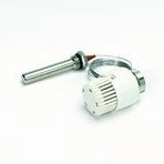 Begetube tête thermostatique encastrée avec tube plongeur type 3000 - blanc - capillaire 2 mètres