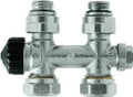 Heimeier Multilux bloc-H . thermostatisable 1/2"f