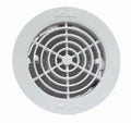 Nicoll Vent grille de ventilation 110 mm - blanc - avec moustiquaire