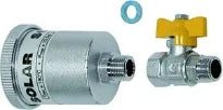 PURGEUR VAILLANT 3/8 MM avec vanne d'arrêt