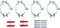 COLLIER VAILLANT DN20 MM 4pc - pour solar