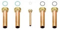 Vaillant flexoCOMPACT set de raccordement droite
