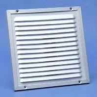GRILLE RENSON 437 200 X 200 alu/anodisé avec cadre