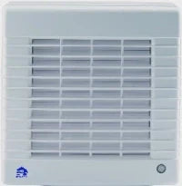 Renson 7221T ventilateur 100 blanc fermable à lamelles - avec timer - 98m³/h