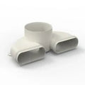 Renson Easyflex 125 pièce de raccordement double pour bouche
