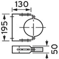 COLLIER VAILLANT 125MM 50 à 90mm