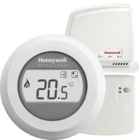 Honeywell Round Connect thermostat à horloge sans fil - blanc - on/off avec pile - gateway