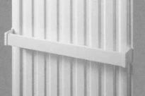 PORTE ESSUIE RADSON VERTICA 450 - ral 9016 blanc signalisation pour radiateur vertical