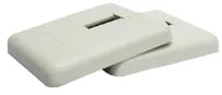 Rofix rosace ral 9010 blanc pur pour plaque sol de la console sur pied