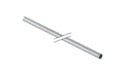 Geberit Mapress C-acier tuyau zingué pour applications arrosage 18 x 1,5 mm (longueur 6m - botte 120m) - prix au mètre