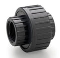 Eupen PVC Pression raccord union 3-pièces joint plat FF 50 x 6/4 F