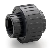 Eupen PVC Pression raccord union 3-pièces joint plat FF 50 x 6/4 F