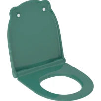 Geberit Bambini Siège de WC pour enfants: Mécanisme softclose=Oui, Vert forêt