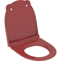 Geberit Bambini Siège de WC pour enfants: Mécanisme softclose=Oui, Rouge carmin