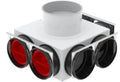 Zehnder ComfoTube 90 distributeur 125 mm - 6 x 90 mm - CT 220 (RLC)