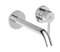 Ideal Standard Ceraline Nuovo mitigeur mural (kit 2 partie apparente), bec 180 mm, pour kit 1 partie encastrée (a1313nu) Chromé