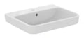 Ideal Standard i.life B lavabo 600 x 480 mm - blanc SmartGuard - avec trou de robinet - avec trop-plein - dans un emballage à emporter