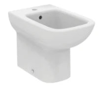 Ideal Standard i.life A bidet sur pied rectangulaire back to wall avec trou percé et avec trop-plein (en emballage prêt à porter)