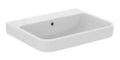Ideal Standard i.life B lavabo 600 x 480 mm - blanc SmartGuard - sans trou de robinet - avec trop-plein - dans un emballage à emporter