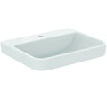 Ideal Standard i.life B lavabo 600 x 480 mm - blanc SmartGuard - avec trou de robinet - sans trop-plein - dans un emballage à emporter