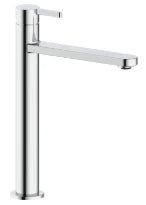 Procasa Vivo mitigeur de lavabo sans vidage - bec droit - démarrage à froid - chromé