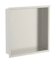 Procasa Vivo niche encastrée 300 x 300 x 70 mm - Nickel brossé PVD - brossé mat