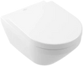 Villeroy & Boch Architectura toilette suspendue PACK TwistFlush (toilette suspendue + siège avec softclose) 370 x 530 mm - sans rebord - blanc - fixation cachée