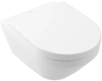 Villeroy & Boch Architectura toilette suspendue PACK TwistFlush (toilette suspendue + siège avec softclose) 370 x 530 mm - sans rebord - blanc - fixation cachée