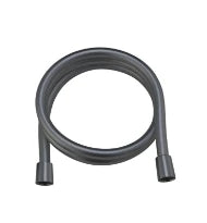 Procasa Rondo WSS flexible de douche 1/2 x 1500 mm - Gun Metal PVD - acier mat