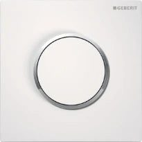 Geberit Type 10 plaque de commande commande urinoir pneumatique blanc/chromé
