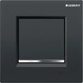 Geberit Type 30 plaque de commande commande urinoir pneumatique noir/chromé