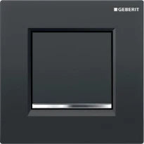 Geberit Type 30 plaque de commande commande urinoir pneumatique noir/chromé