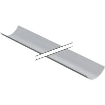 Geberit PE plateau de support pour tuyau zinqué laqué 160 mm (longueur 3m) - prix par mètre