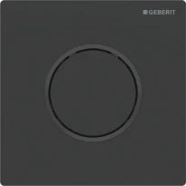 Geberit Type 10 urinoir controle pneumatique - noir mat