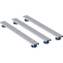 Geberit set de pieds pour tub en résine pierre jusqu'à 140 cm (3 pièces)
