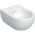 Geberit Selnova wall-hung bidet, Premium, shrouded: Blanc