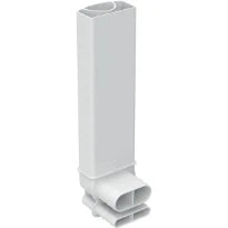 Geberit coude trop-plein raccordement lavabo Clou