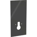 Geberit Monolith frontbekleding module hang-wc 101 cm zwart glas  (wc-bevestigingsbreedte 18 cm)