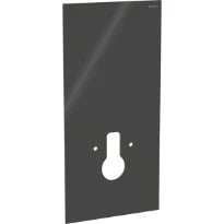 Geberit Monolith frontbekleding module hang-wc 101 cm zwart glas  (wc-bevestigingsbreedte 18 cm)