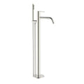 Procasa Vivo robinet de bain en pose libre - Brushed Nickel PVD - brossé mat PVD