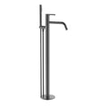 Procasa Vivo robinet de bain en pose libre - Gun Metal PVD - acier mat PVD